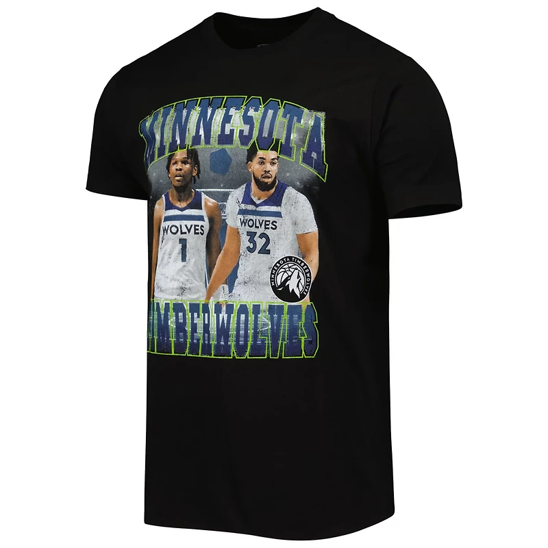 Unisex Stadium Essentials Anthony Edwards  Karl-Anthony Towns Minnesota Timberwolves Player Duo T-Shirt