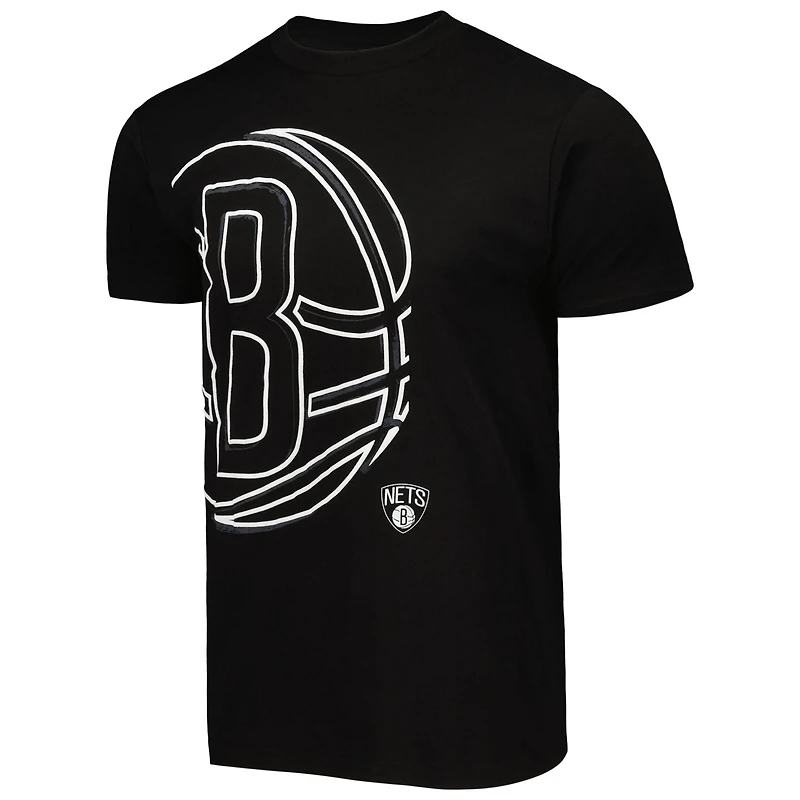 Unisex Stadium Essentials Brooklyn Nets Element Logo Pop T-Shirt
