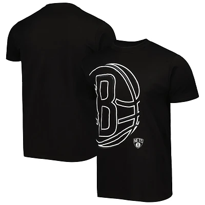 Unisex Stadium Essentials Brooklyn Nets Element Logo Pop T-Shirt