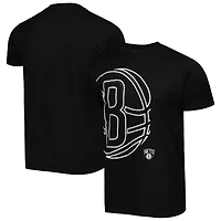 Unisex Stadium Essentials Brooklyn Nets Element Logo Pop T-Shirt