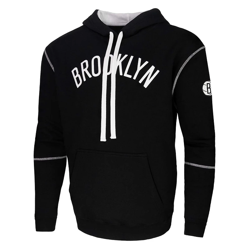 Unisex Stadium Essentials Brooklyn Nets Monument Pullover Hoodie