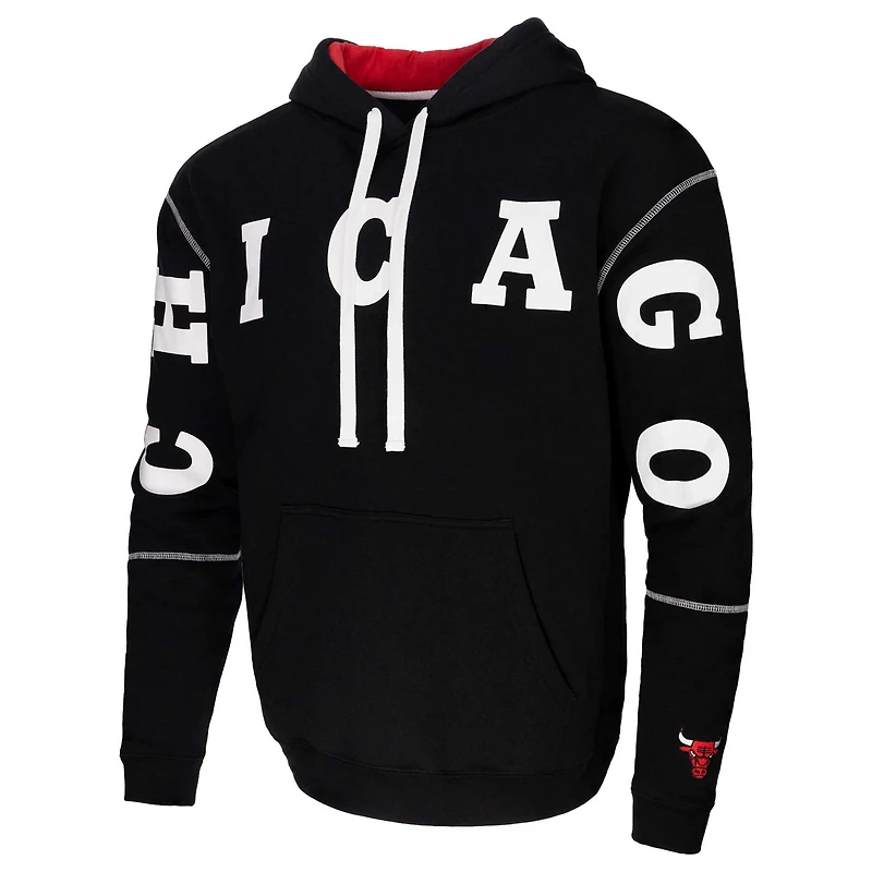 Unisex Stadium Essentials Chicago Bulls Monument Pullover Hoodie