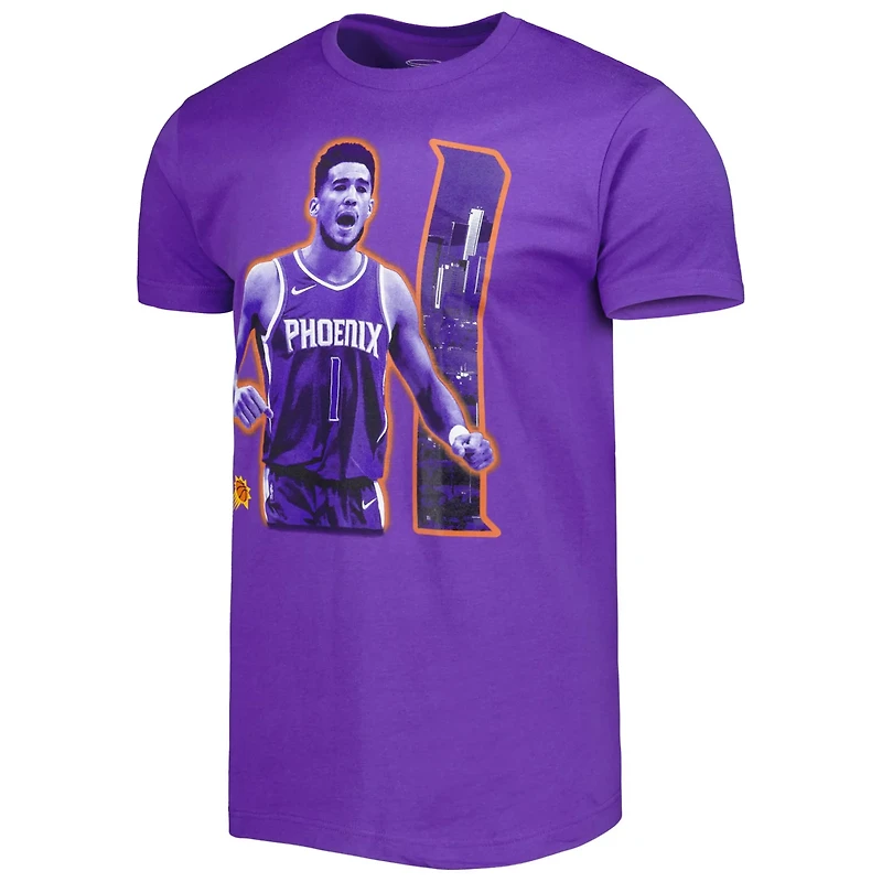 Unisex Stadium Essentials Devin Booker Phoenix Suns Player Skyline T-Shirt