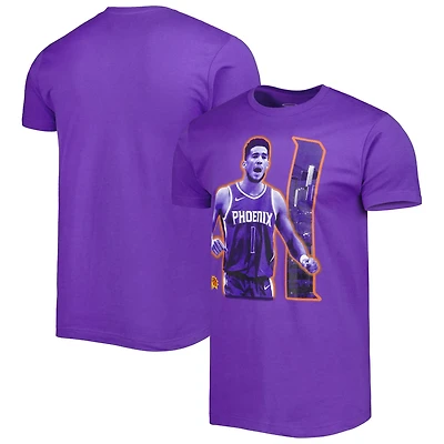 Unisex Stadium Essentials Devin Booker Phoenix Suns Player Skyline T-Shirt
