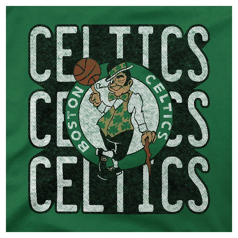 Unisex Stadium Essentials Heather Boston Celtics Step Up T-Shirt