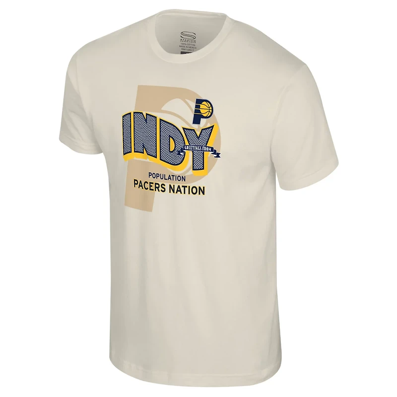 Unisex Stadium Essentials Indiana Pacers Greetings From T-Shirt