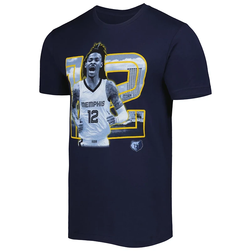 Unisex Stadium Essentials Ja Morant Memphis Grizzlies Player Skyline T-Shirt