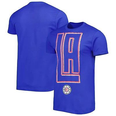 Unisex Stadium Essentials LA Clippers Element Logo Pop T-Shirt