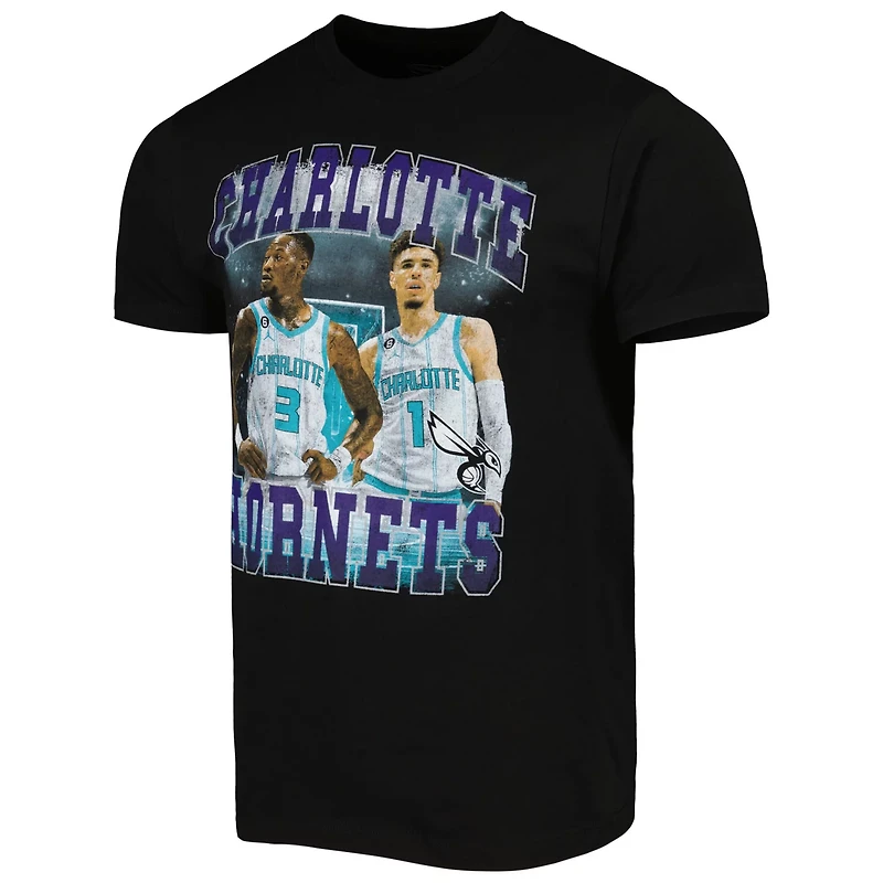 Unisex Stadium Essentials LaMelo Ball  Terry Rozier Charlotte Hornets Player Duo T-Shirt