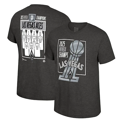 Unisex Stadium Essentials Las Vegas Aces 2025 WNBA Finals Champions Jersey Roster T-Shirt