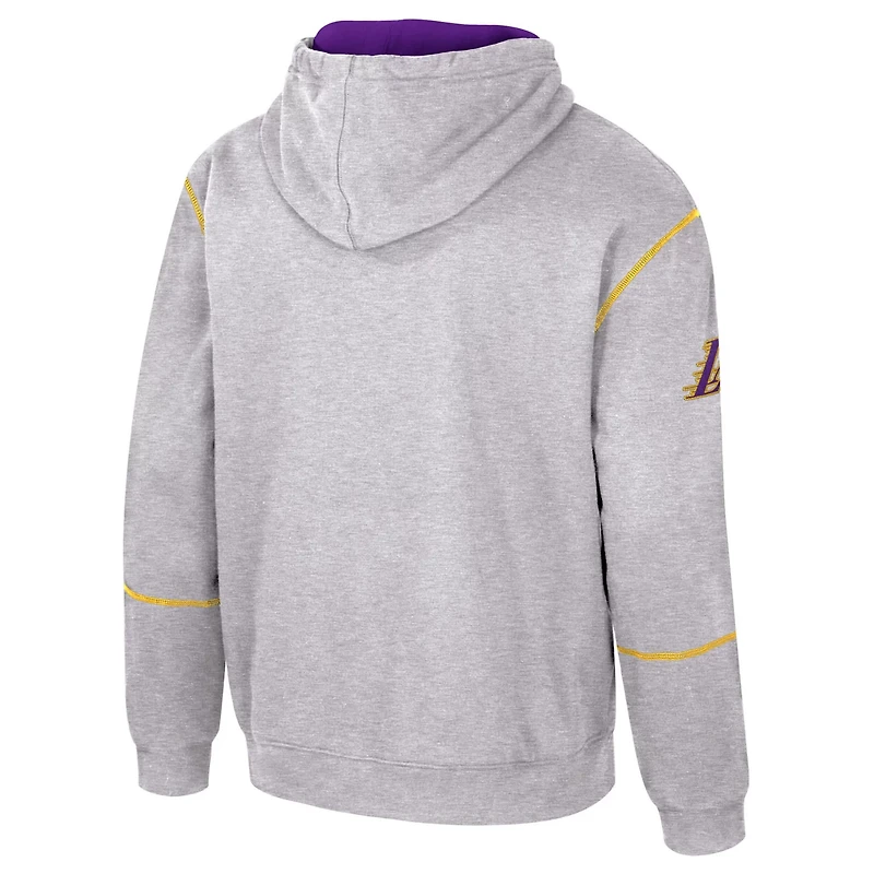 Unisex Stadium Essentials Los Angeles Lakers Monument Pullover Hoodie