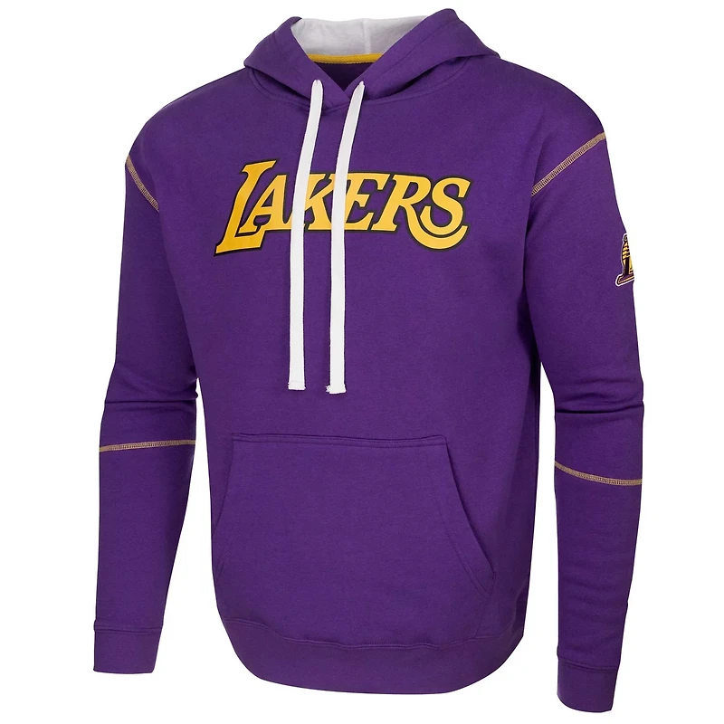 Unisex Stadium Essentials Los Angeles Lakers Monument Pullover Hoodie