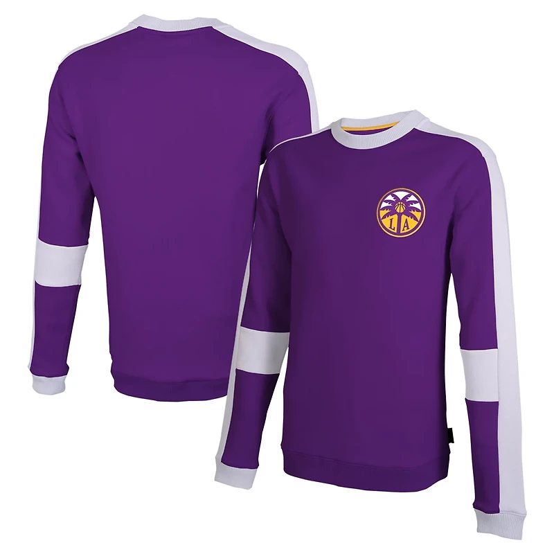 Unisex Stadium Essentials Los Angeles Sparks Half Time Long Sleeve T-Shirt