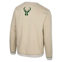 Unisex Stadium Essentials Milwaukee Bucks Halftime Pullover Sweatshirt