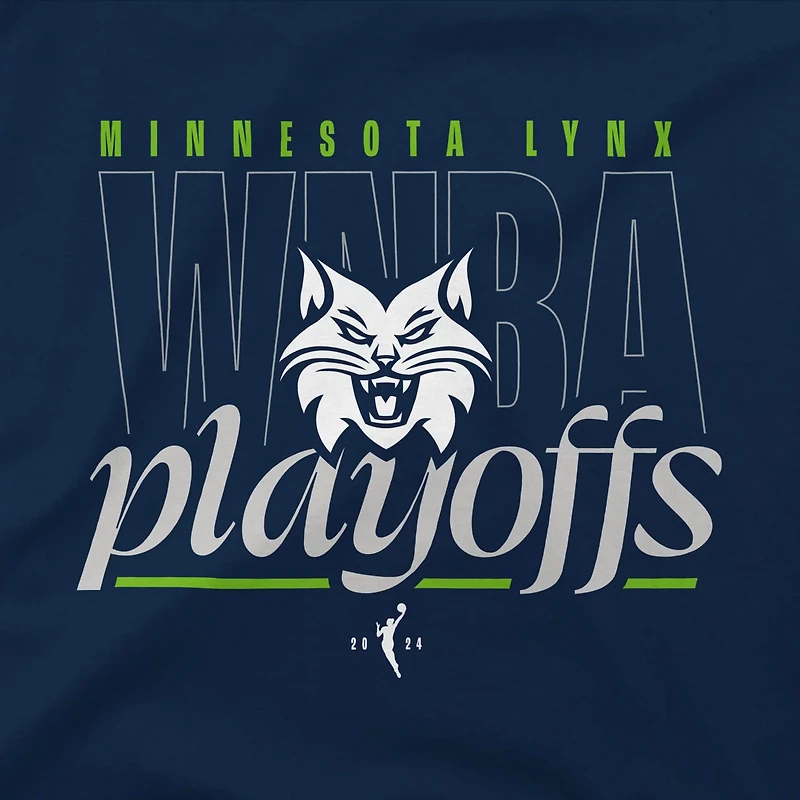 Unisex Stadium Essentials Minnesota Lynx 2024 WNBA Playoffs Roar T-Shirt