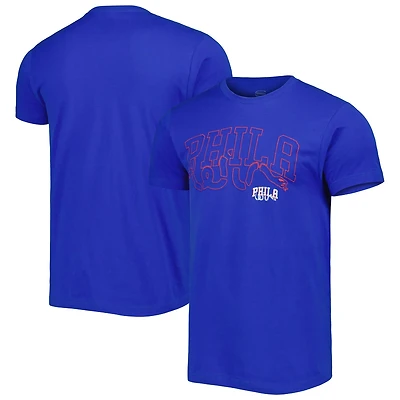 Unisex Stadium Essentials Philadelphia 76ers Element Logo Pop T-Shirt
