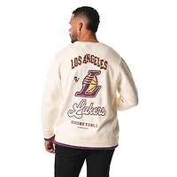 Unisex The Wild Collective Los Angeles Lakers Jacquard Knit Pullover Sweater
