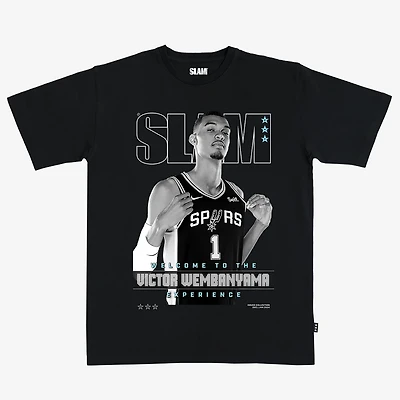 Unisex Victor Wembanyama San Antonio Spurs SLAM Cover T-Shirt