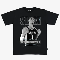Unisex Victor Wembanyama San Antonio Spurs SLAM Cover T-Shirt