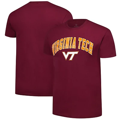 Virginia Tech Hokies Basic Distressed Arch Mascot T-Shirt