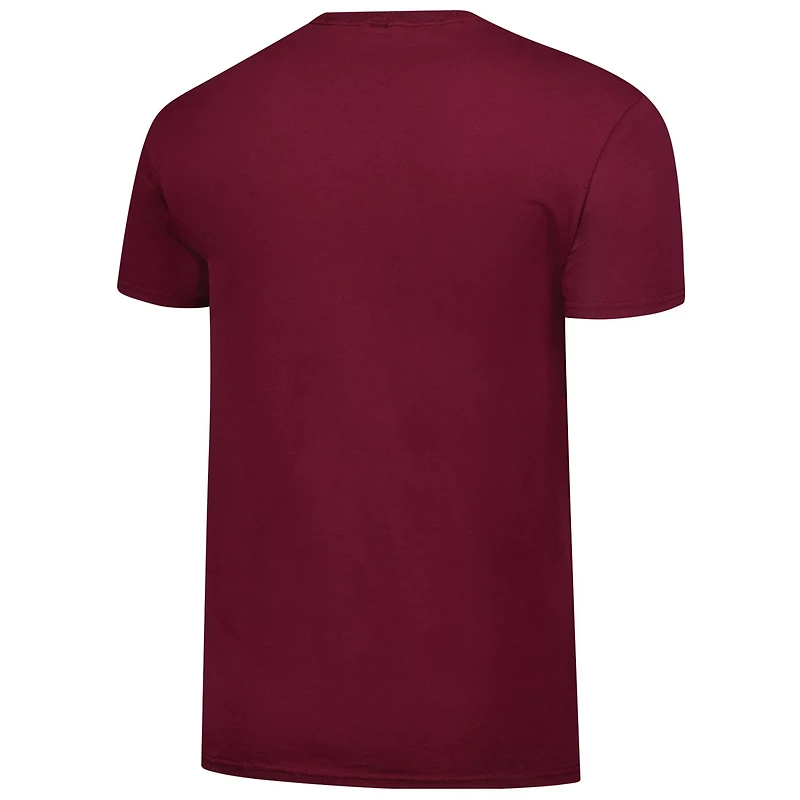 Virginia Tech Hokies Basic Distressed Arch Mascot T-Shirt