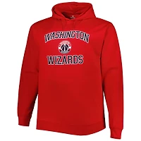 Washington Wizards Big  Tall Heart  Soul Pullover Hoodie