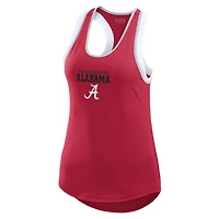 WEAR by Erin Andrews Alabama Tide Open Hole Razorback Tank Top
