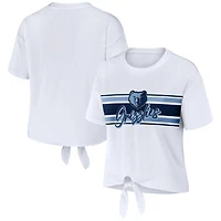 WEAR by Erin Andrews Memphis Grizzlies Tie-Front T-Shirt