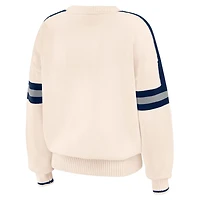 WEAR by Erin Andrews New York Yankees Stripe Pullover Sweater