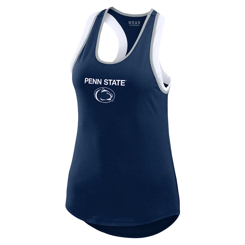 WEAR by Erin Andrews Penn State Nittany Lions Open Hole Razorback Tank Top