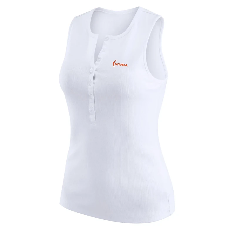 WEAR by Erin Andrews WNBA Gear Rib-Knit Henley Tank Top