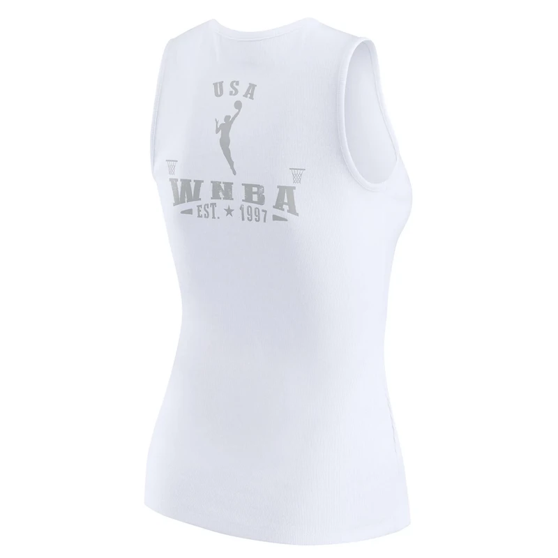 WEAR by Erin Andrews WNBA Gear Rib-Knit Henley Tank Top