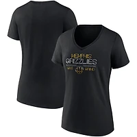 Wo Fanatics Memphis Grizzlies Hometown Collection Grit Grind V-Neck T-Shirt