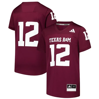 Youth adidas 1 Texas AM Aggies Replica Jersey