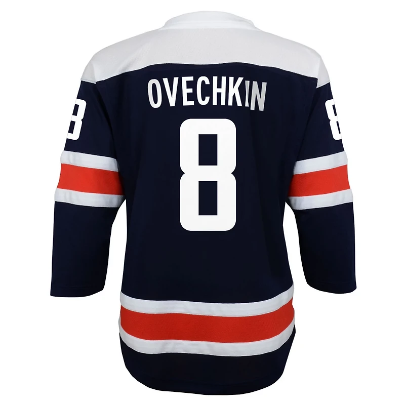 Youth Alexander Ovechkin Washington Capitals 2020 21 Alternate Replica Player Jersey