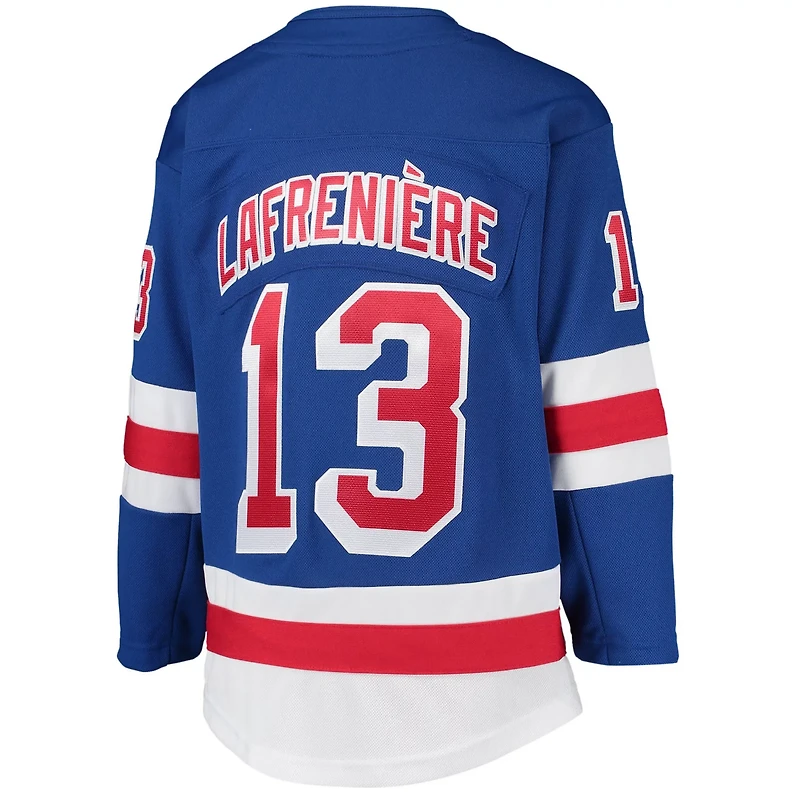Youth Alexis Lafreniere New York Rangers Home Premier Player Jersey
