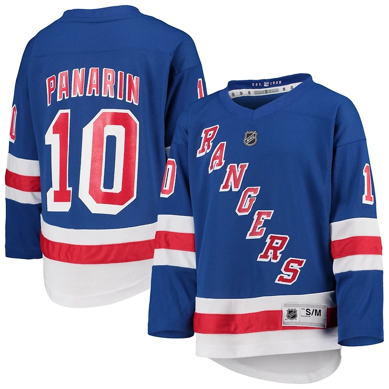 Youth Artemi Panarin New York Rangers Home Replica Player Jersey