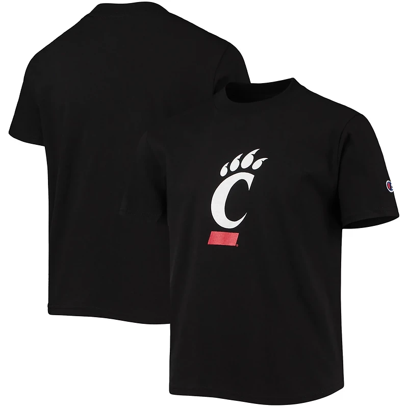 Youth Champion Cincinnati Bearcats Primary Logo T-Shirt
