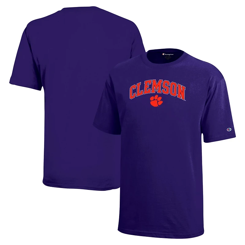 Youth Champion Clemson Tigers Arch Over Logo T-Shirt