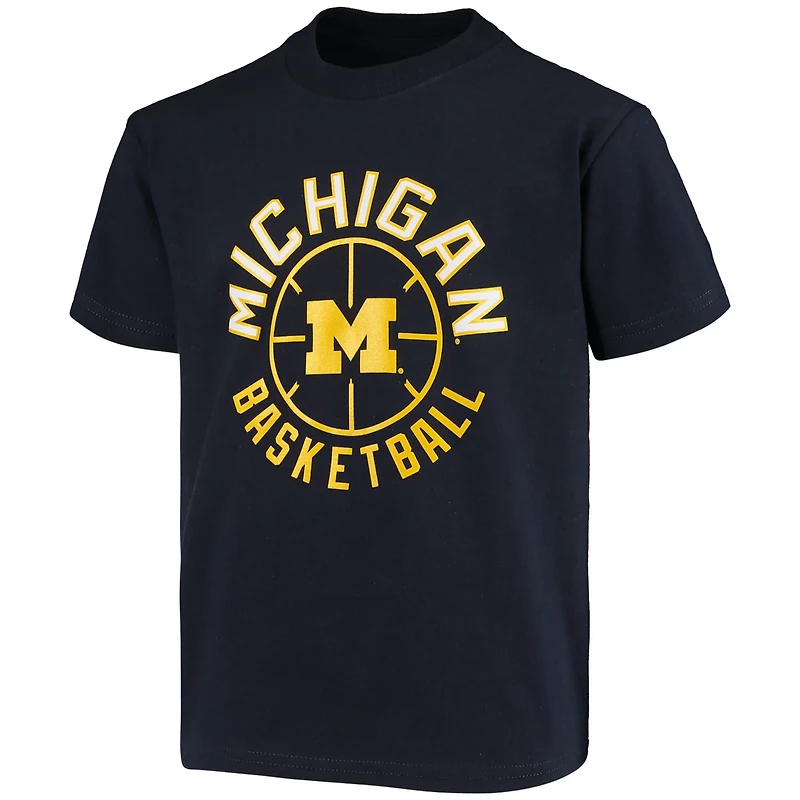 Youth Champion Michigan Wolverines Basketball T-Shirt
