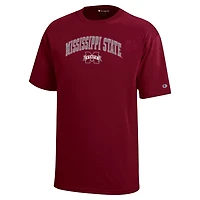 Youth Champion Mississippi State Bulldogs Arch Over Logo T-Shirt
