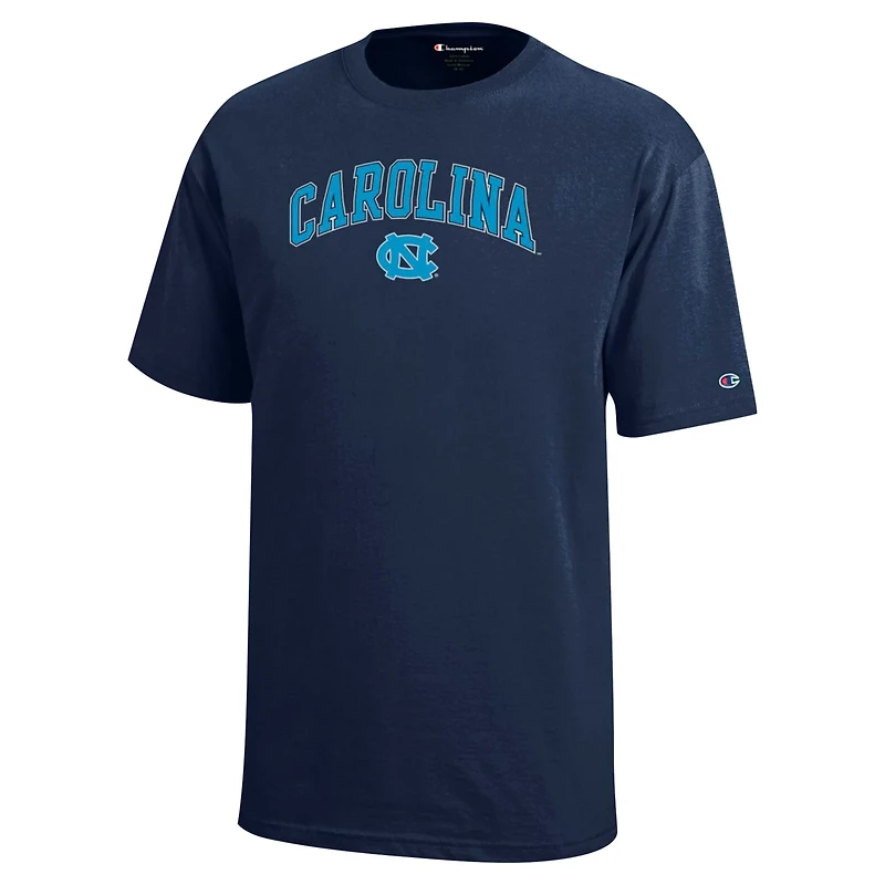 Youth Champion North Carolina Tar Heels Arch Over Logo T-Shirt