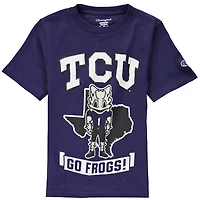 Youth Champion TCU Horned Frogs Strong Mascot T-Shirt