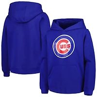 Youth Chicago Cubs Team Primary Logo Pullover Hoodie