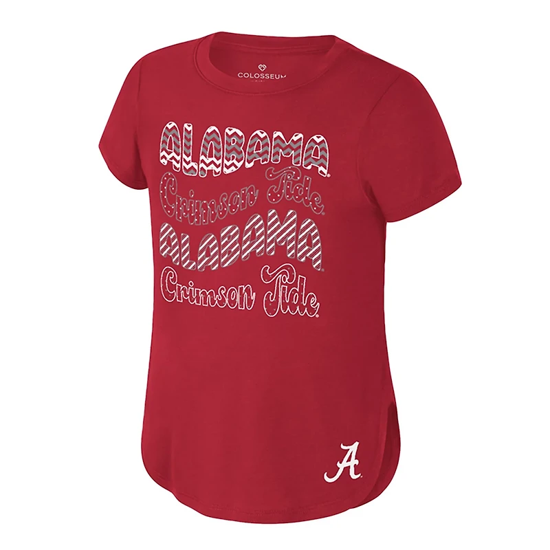 Youth Colosseum Alabama Tide Rogan T-Shirt