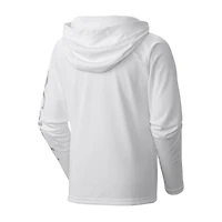 Youth Columbia Los Angeles Dodgers Terminal Tackle Long Sleeve Hoodie T-Shirt