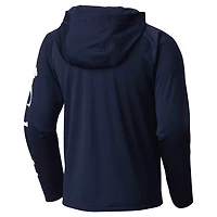 Youth Columbia Milwaukee Brewers Terminal Tackle Long Sleeve Hoodie T-Shirt