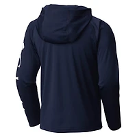 Youth Columbia New York Yankees Terminal Tackle Long Sleeve Hoodie T-Shirt