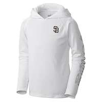 Youth Columbia San Diego Padres Terminal Tackle Long Sleeve Hoodie T-Shirt