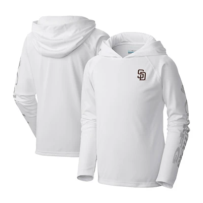 Youth Columbia San Diego Padres Terminal Tackle Long Sleeve Hoodie T-Shirt